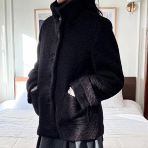 나야홍 / 아이우먼 몽글포켓퍼카라자켓 YPV924M512 빅사이즈