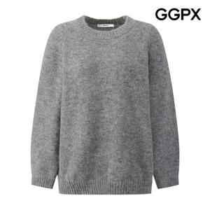 [지지피엑스]라운드넥 래글런 무지 니트 GQ1KP021F