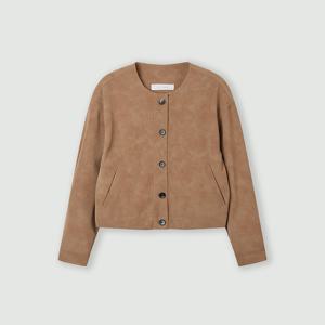 [코인코즈][정가159,000원]라운드 스웨이드 자켓_CC5AJ104