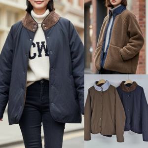 나야홍 / 위쉬몰 SM 프리덤뽀글털양면점퍼(X002H601) 빅사이즈