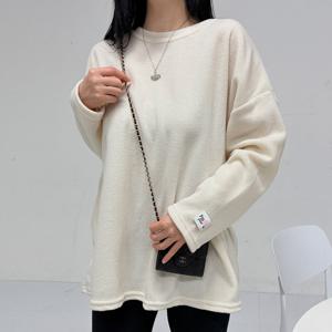 나야홍 / 아이우먼 플리스유어아워티셔츠 BAX031M601 빅사이즈