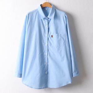 나야홍 / 아이우먼 모던원포켓오버핏남방 MNI342M601 빅사이즈