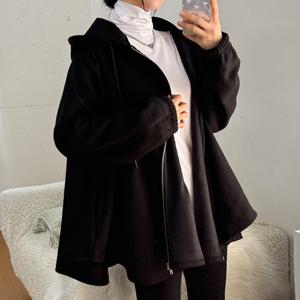 나야홍 / 아이우먼 기모빅망토후드집업 RAV698M601 빅사이즈