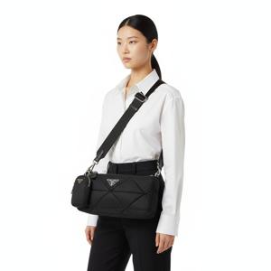 프라다  SS25 여성 퀄팅 숄더백 1BC237 RDJN F0002 (B9O)