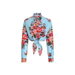 돌체앤가바나 셔츠 F5T76THS5UU HC5ZO Mazz fiori f celeste