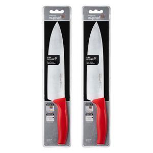 도루코 마이셰프 뉴베이직 셰프식도 레드 220mm X 2개