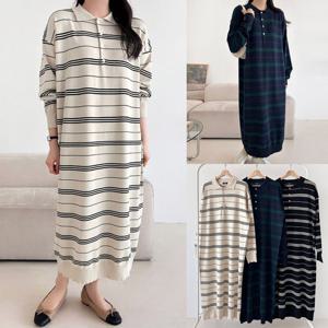 나야홍 / 위쉬몰 AR 단가라니트카라원피스(X121H601) 빅사이즈