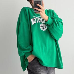 나야홍 / 아이우먼 여리워싱턴오버티셔츠 NMX140M601 빅사이즈