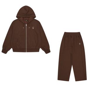 [에꼴리에][가을]더블직 세미크롭 후드 상하세트 25C1751_1752