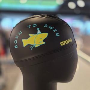 [아레나] 샤키파티데이 아동코팅수모 A6AC1AQ51BLK-IDG