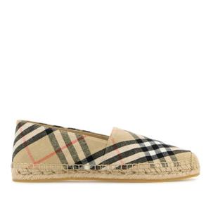 버버리 체크 뮈스 에스파드리유 8109180 B9368