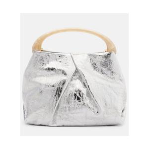 드리스반노튼 Crisp 미니 메탈릭 레더 탑 핸들 백 P01136721