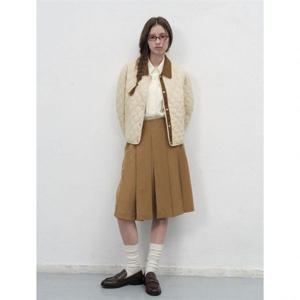 제너럴아이디어 코듀로이 카라 경량 패디드 자켓 [BEIGE] WBE3L07517 383999