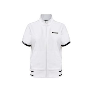 [와이드앵글] WWP26231W2  여성 TO 하이브리드 반팔 풀집업 L (White) WWP26231