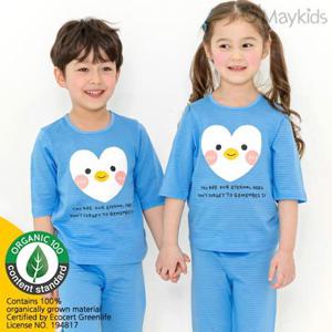 [메이키즈]하트펭귄 오가닉 7부쟈가드