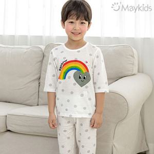 [메이키즈]레인보우 7부쟈가드 실내복