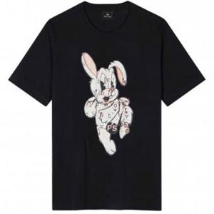 25SS 폴 스미스 지브라 패치 반팔 M2R011RPP513279 BLACK DOM