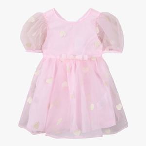 [로엠걸즈(아동)]리본 자수 원피스 RGOW2649P