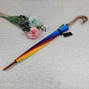 [패션] 곡자무지개 자동 장우산