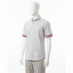 톰브라운 RWB 암밴딩 옥스포드 반팔 셔츠 MWS252A 06272 035 373915