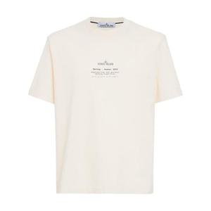 스톤아일랜드 Logo cotton t shirt 83I-3FL097