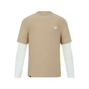 [아레나] (A5BM1RR44_BEG) 남성 365 릴렉스핏 레이어드 래쉬가드 A5BM1RR44