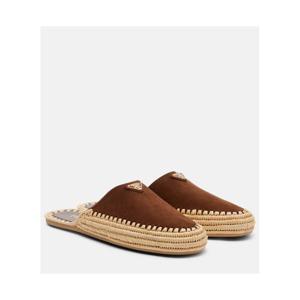 프라다 스웨이드 주트 뮬 P01150065