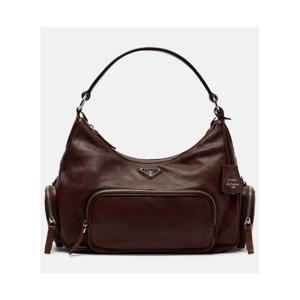 프라다 미디엄 레더 숄더 백 P01163477