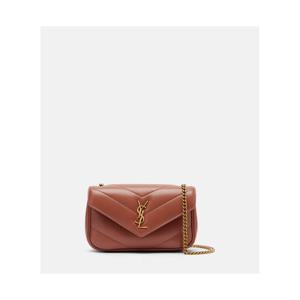 생로랑 Loulou 미니 레더 숄더 백 P01178589