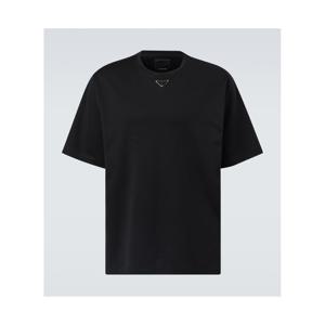 프라다 코튼 티셔츠 P01068870