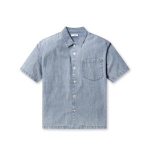 [폴햄]남성) 데님 반팔 셔츠 (PHG2DW1143)