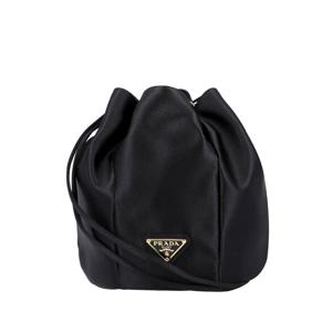 프라다 1BE103 AC4 F0002 리나일론 트라이앵글 로고 미니 버킷 숄더백