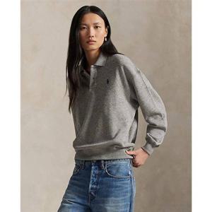 폴로 랄프로렌 랄프 로렌 여성 라이트웨이트 플리스 롱 슬리브 폴로WMPOKNINFB20864020 442778