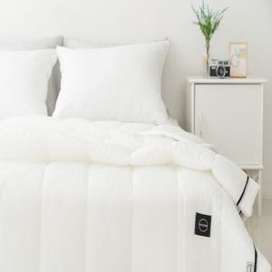 스노우 리플 솔리드 소유 여름누비이불Q퀸패드풀세트 화이트