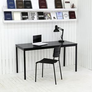 더조아 모던테이블 1400 블랙 책상 식탁 다용도테이블