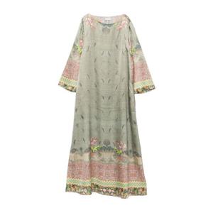 피에르루이마샤 보더 플로럴 라운드넥 원피스 MUTKASAB12602 10