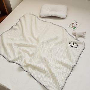 피넛버터젤리 모달 와플 블랭킷 담요 S 70x90