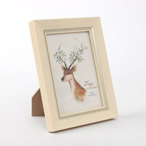 탁상용액자 모던프레임 사진 액자(4x6) (베이지) 탁상
