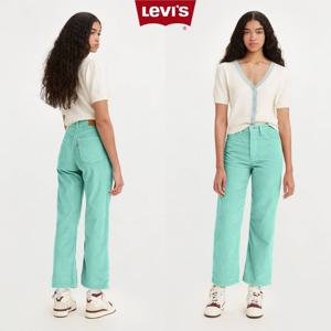 리바이스 797550018 여자 코듀로이 리브케이지 앵클 데님 청바지