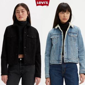리바이스 361360020 여자 오리지널 양털 안감 데님 트러커 자켓