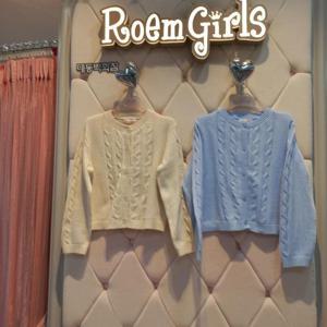 로엠걸즈 DP01 라운드 케이블 거디건 RGCK2412P