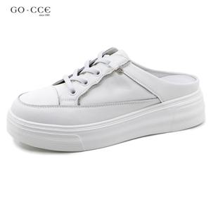 [고세] 고세 여성 스니커즈 뮬 OZO3S082 화이트 5cm OZO3S082