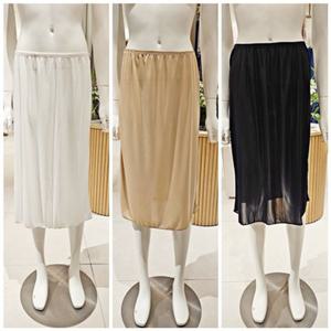 [바바라] 가볍고 부드러운 베가스무스 바바라 기본 여자 롱 속치마(긴속치마) AHS4370L