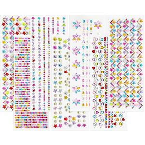 비즈스티커 큐빅스티커 모양스티커 19종