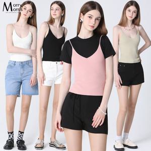 [모리모리스][모리모리스(Morry Morris)] 페미닌 잔골지 나시