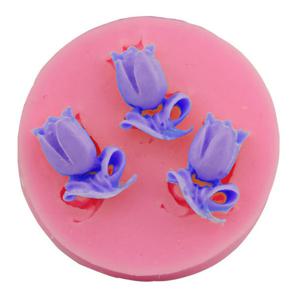 상세정보참조 실리콘 몰드 수제_데코 튤립 3구 석고방향제 비누 상세정보참조