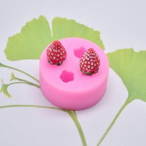 상세정보참조 석고방향제 몰드 수제 3D딸기10mm 4구 1개 틀 재료 상세정보참조