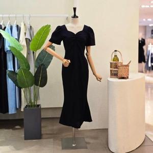 [포커스]  FM4E9OP5868_튤립넥 머메이드 라인 원피스