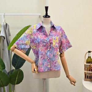 [포커스]  FM4E3BL30397_멀티 컬러 프린팅 셔츠