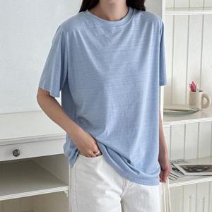 아이우먼 이지썸머슬라브반팔티 BNS304M406 빅사이즈